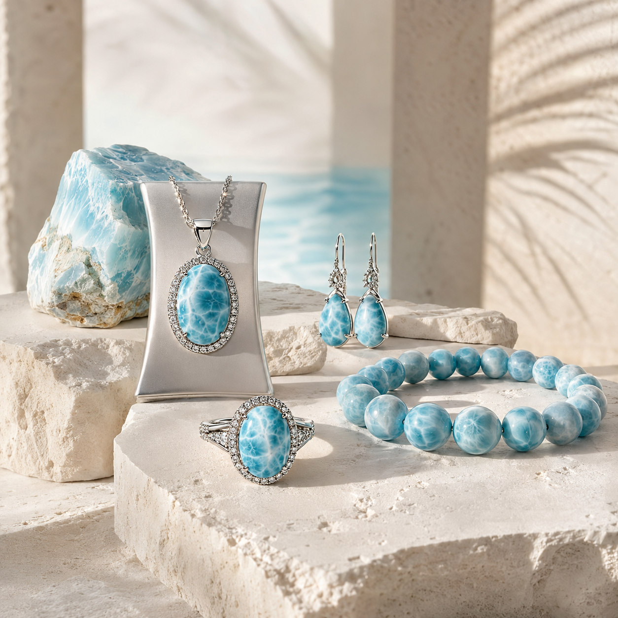 Larimar Jewelry Care Guide: Caring for Your Precious Pieces in a Tropical Climate